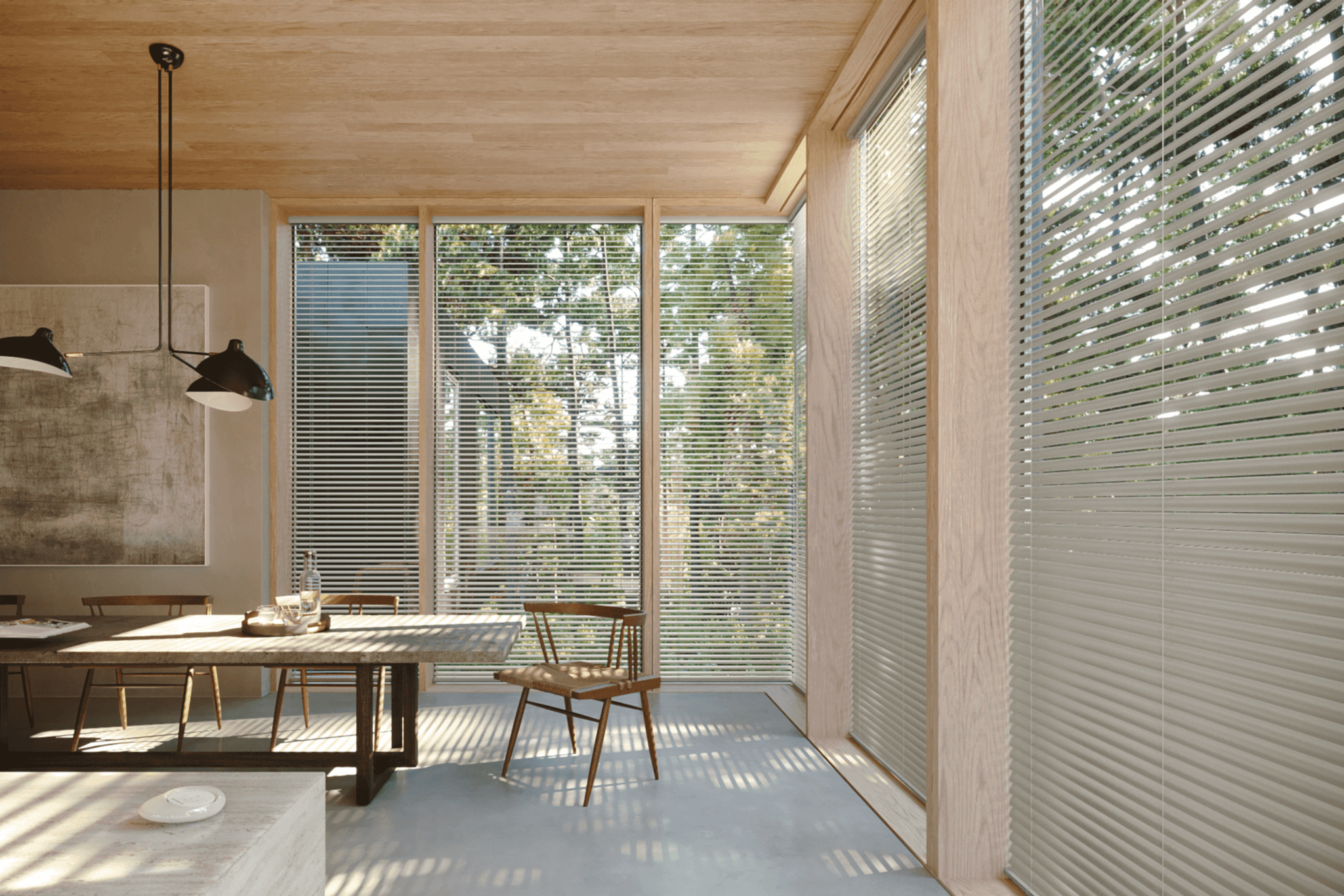 Aluminum Horizontal Blinds Tall