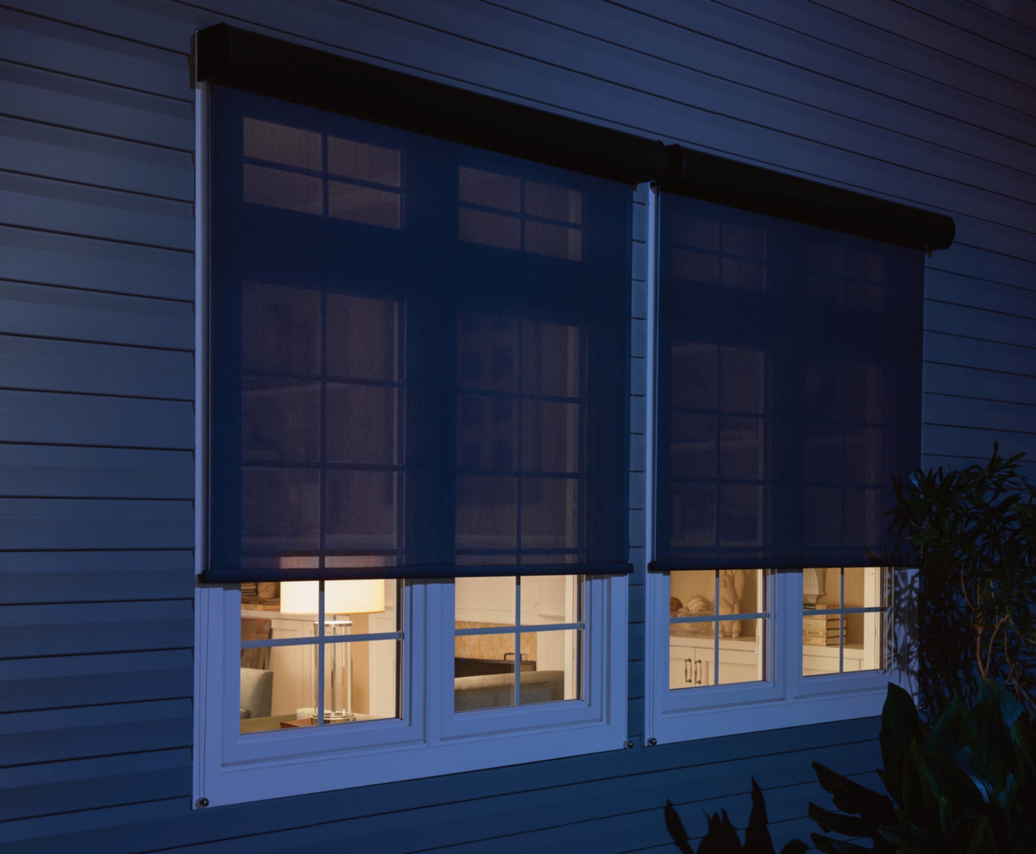 Exterior Solar Shade View Through