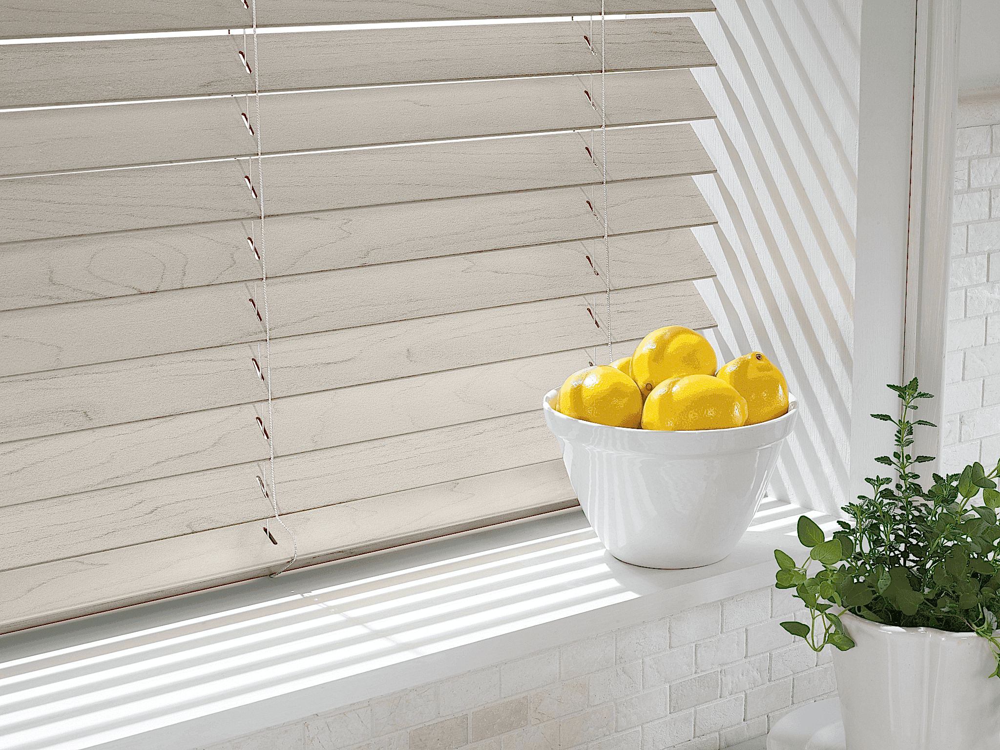 Faux Wood Blind