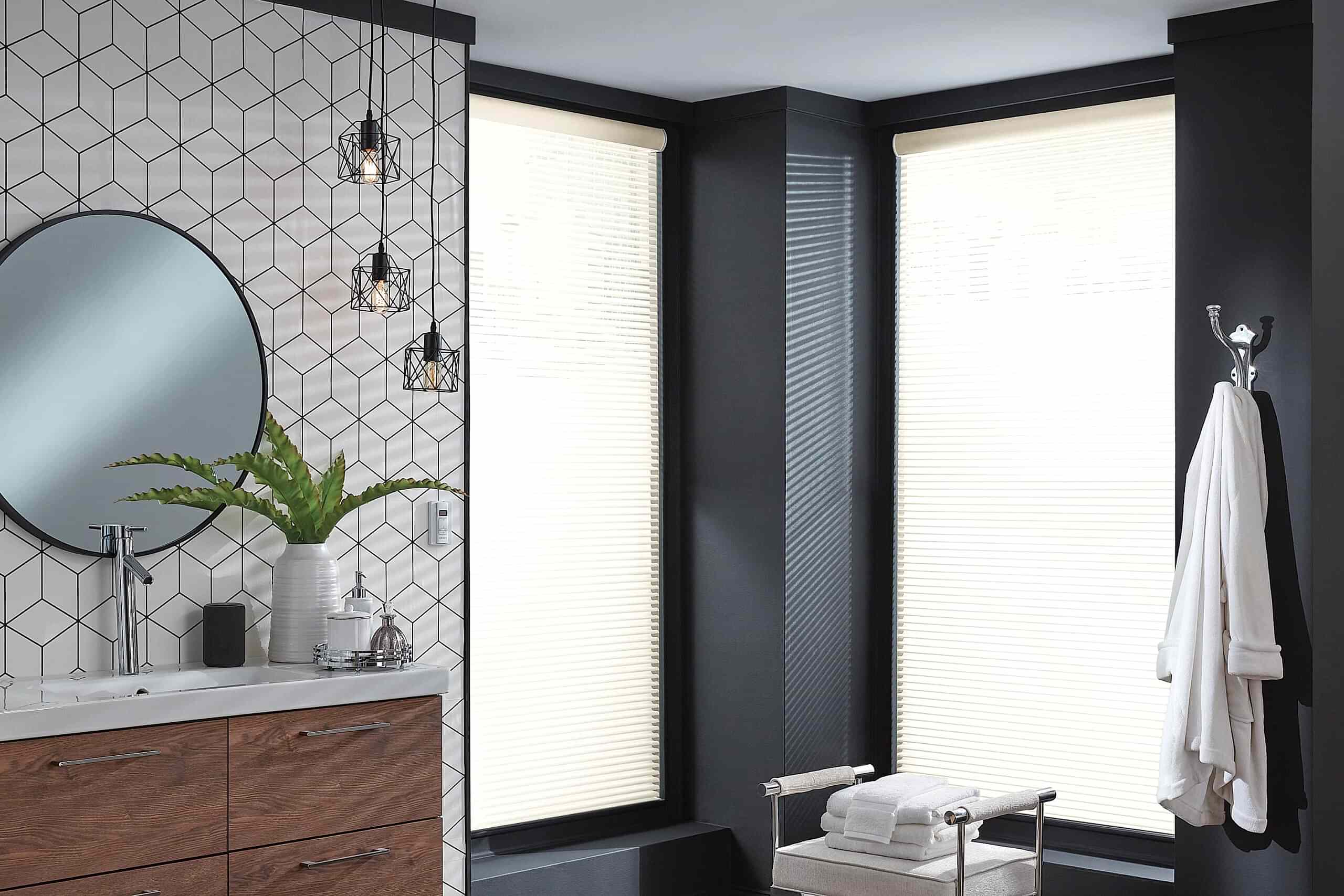 Sheer Shade Bathroom