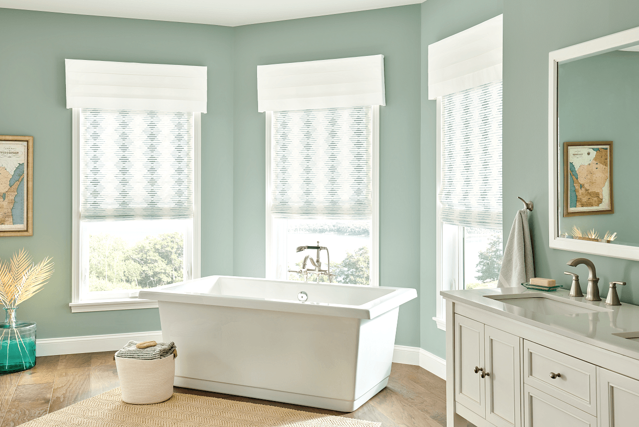 Soft Roman Shades