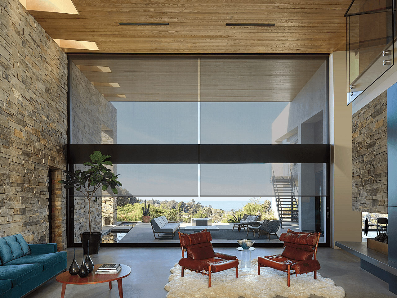 Solar Shades Large Window